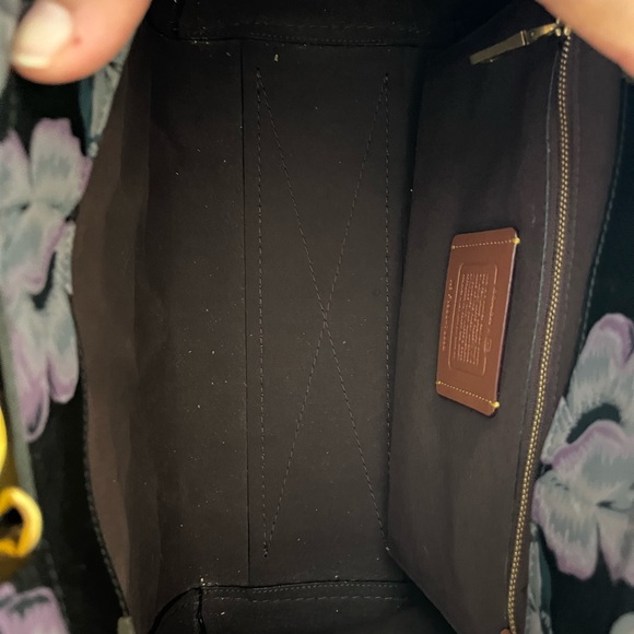 Coach X Kaffe Fassett Troupe Carryall Top Handle Satchel - Picture 6 of 13